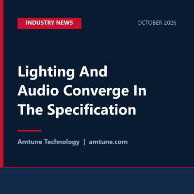 Lighting And Audio Converge In The Specification